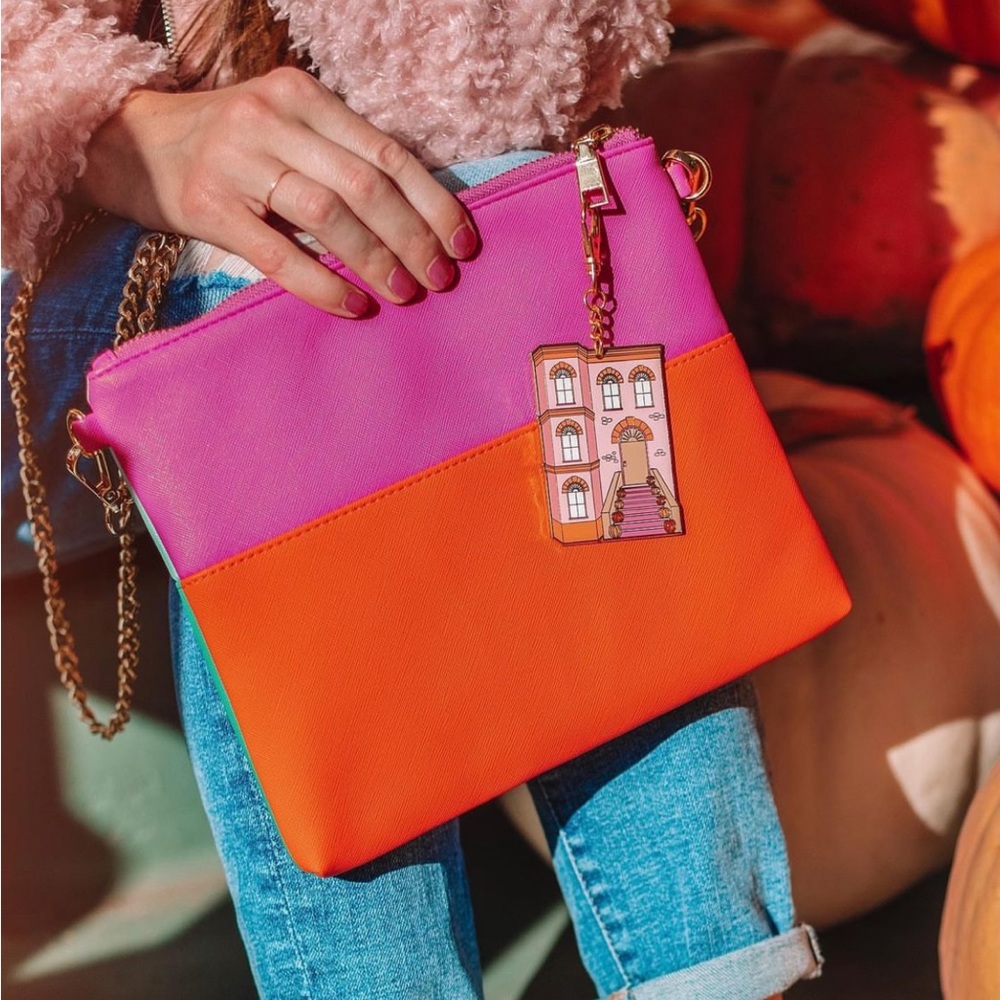 Cant’t Clutch This Reversible Color Block Clutch - image 1